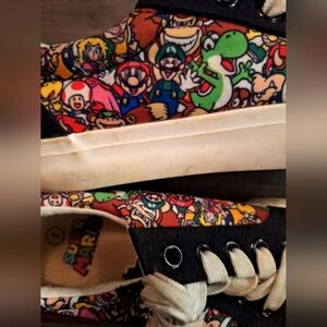 Super Mario Brothers Kids Shoes- size 1
